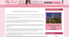 Desktop Screenshot of myshadi.com